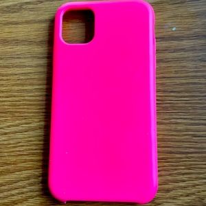iPhone 11 Pink Silicone Case
